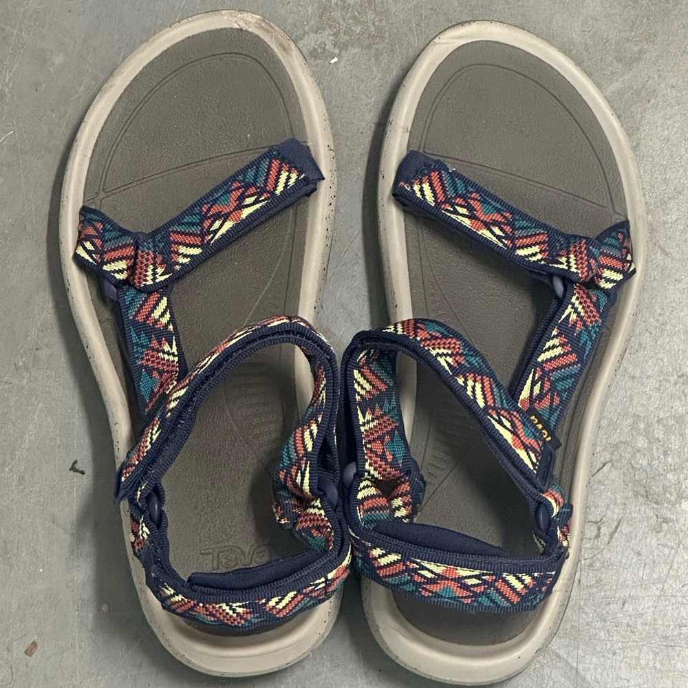 Teva women’s size 10 hurricane XLT2 hiking sandals multi color prism